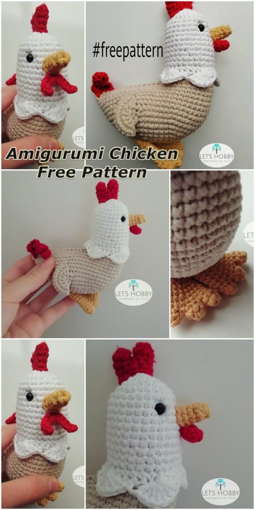 Amigurumi Chicken Free Crochet Pattern – Amigurumi