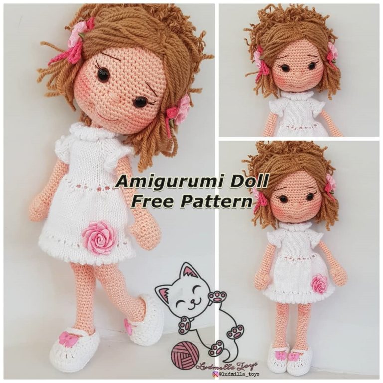 Amigurumi Doll Naz Free Crochet Pattern