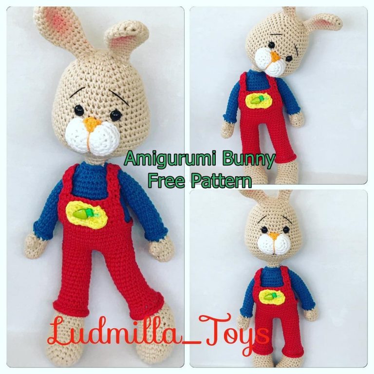 Amigurumi Bunny Hary Free Crochet Pattern