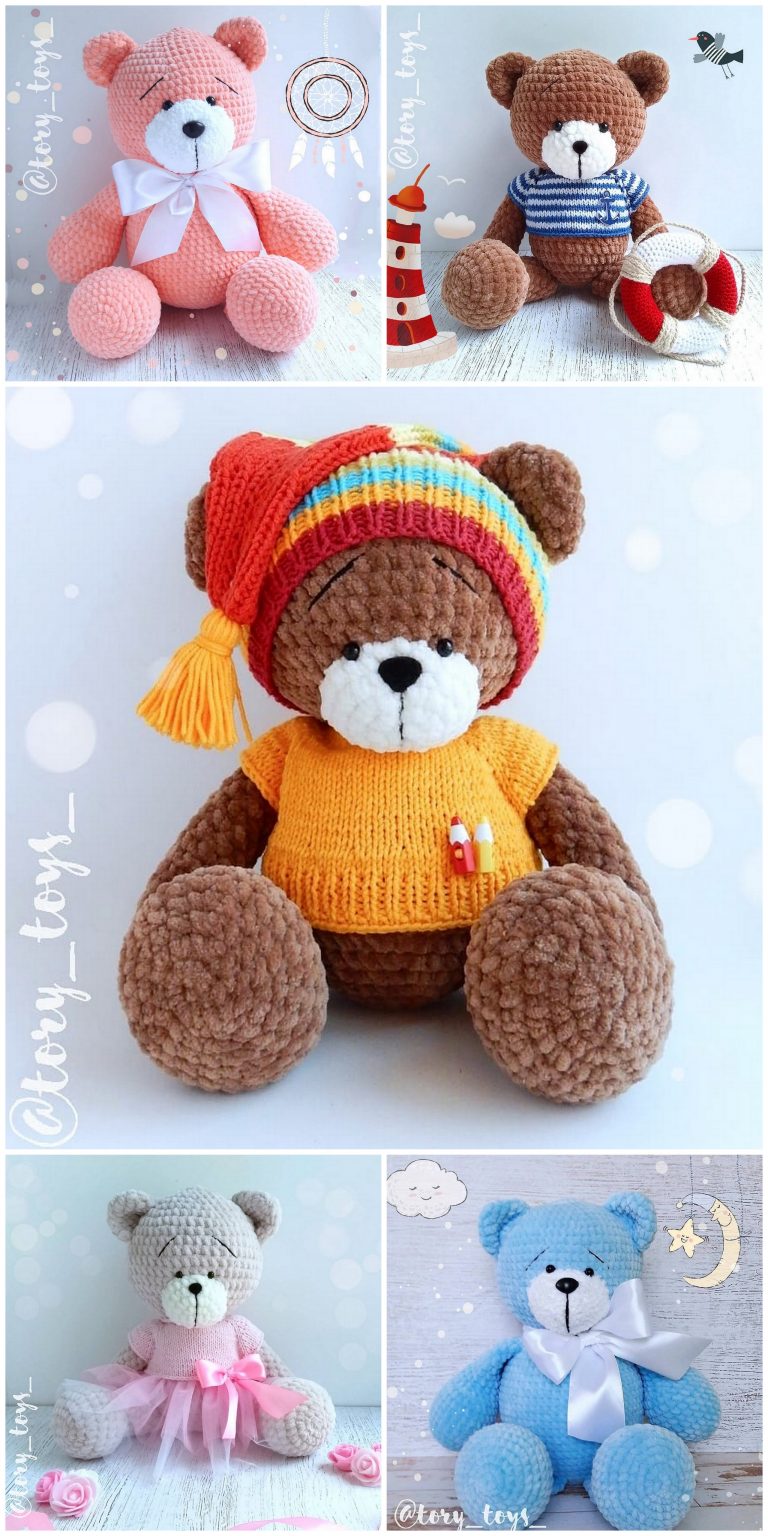 2019 Best Amigurumi Crochet Bear Patterns