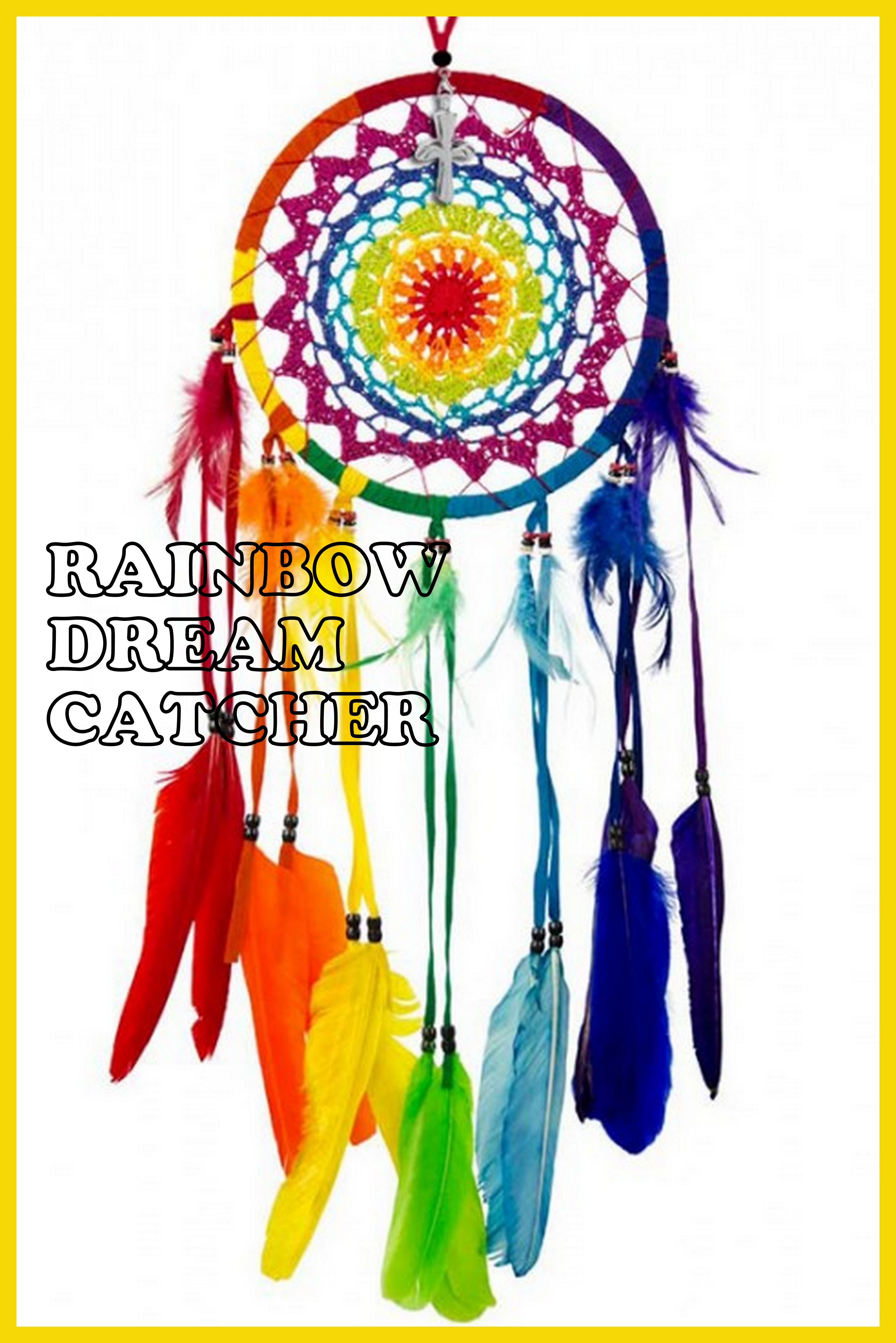 Rainbow Dream Catcher Patterns And Tutorials