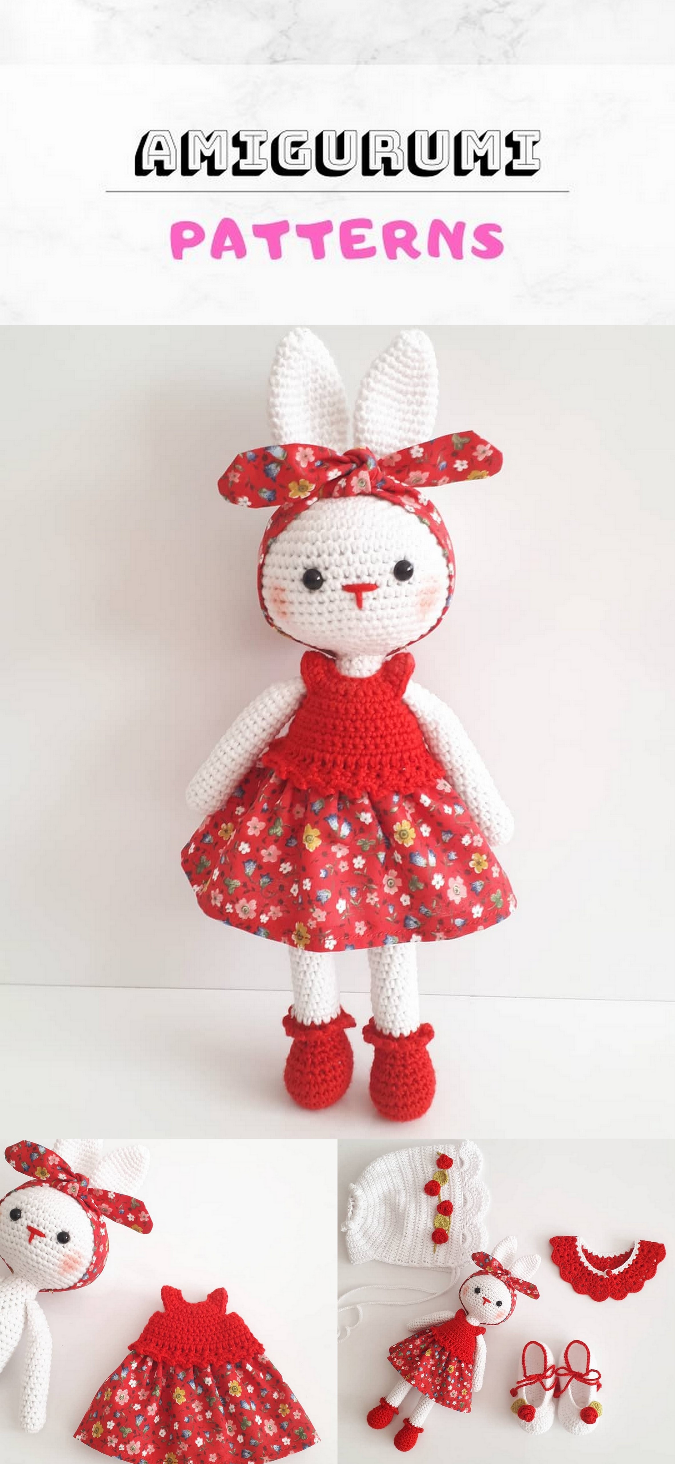 20+ Amigurumi Bunny Top Best Free Crochet Patterns - Amigurumi