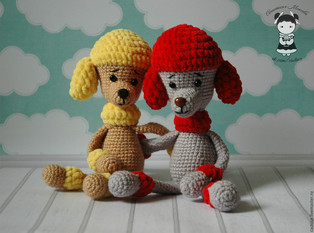 Amigurumi Dog Poodle Free Crochet Pattern