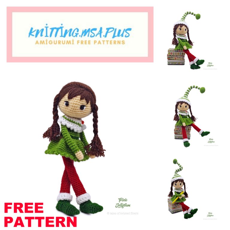 Amigurumi Trixie Doll Free Crochet Pattern