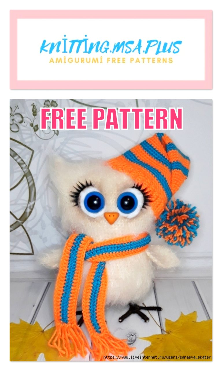 Cute Owl Amigurumi Free Crochet Pattern