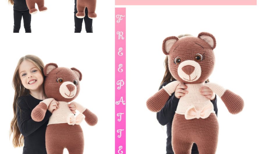 Amigurumi Big Bear Free Crochet Pattern